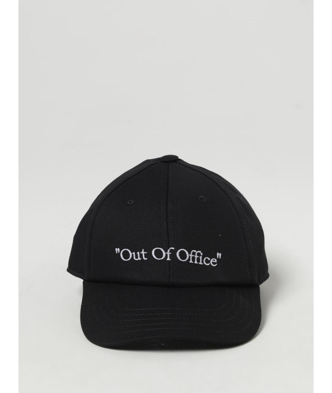 OFF-WHITE Черная кепка/бейсболка, фото 2