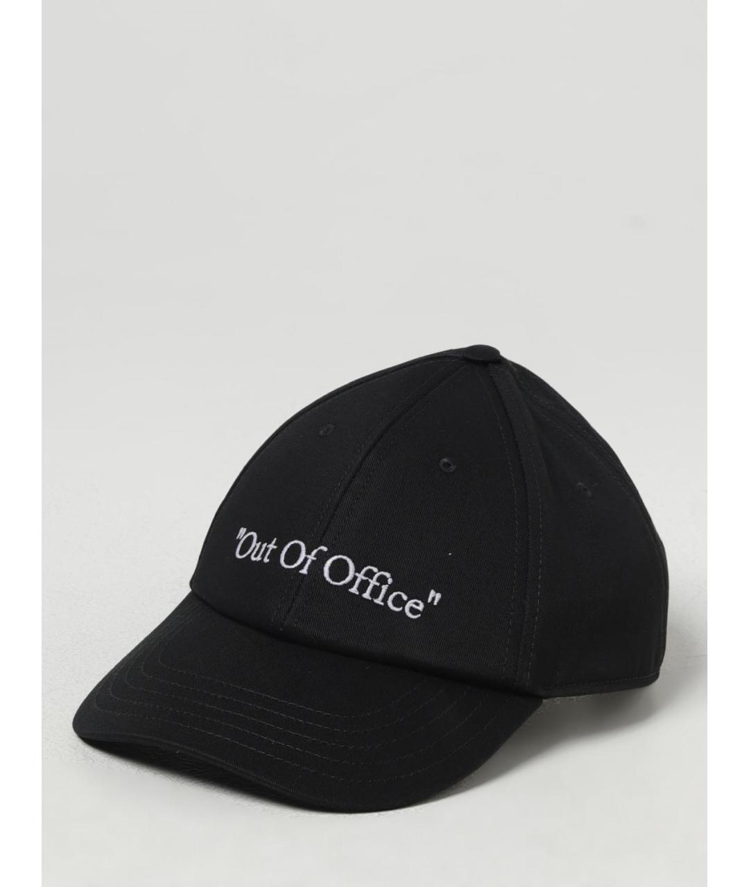 OFF-WHITE Черная кепка/бейсболка, фото 4