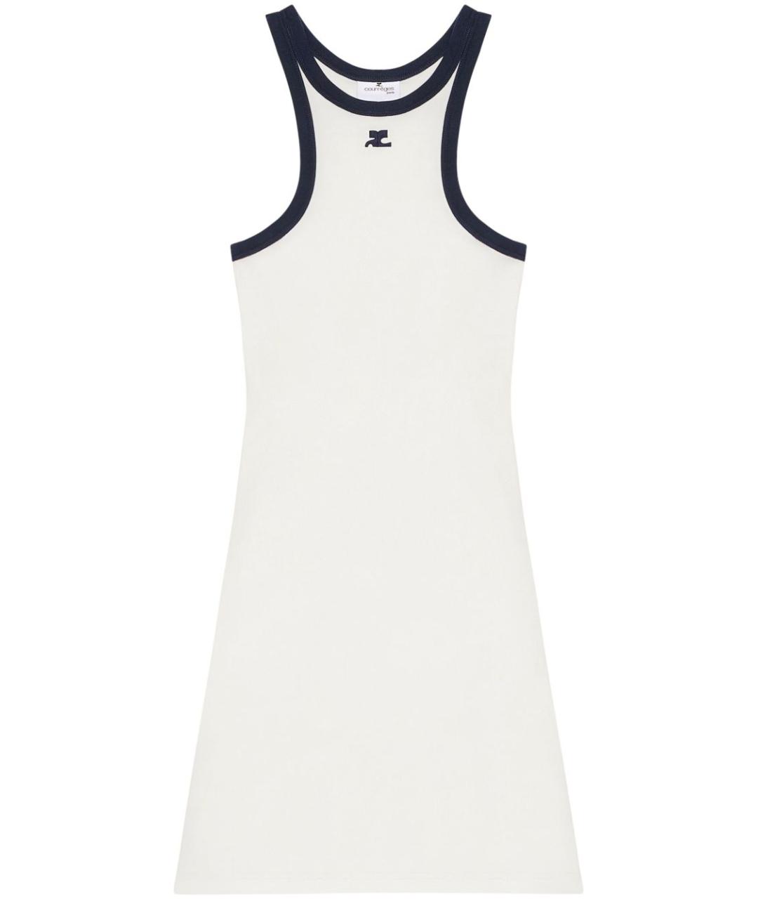 COURREGES Белое платье, фото 1