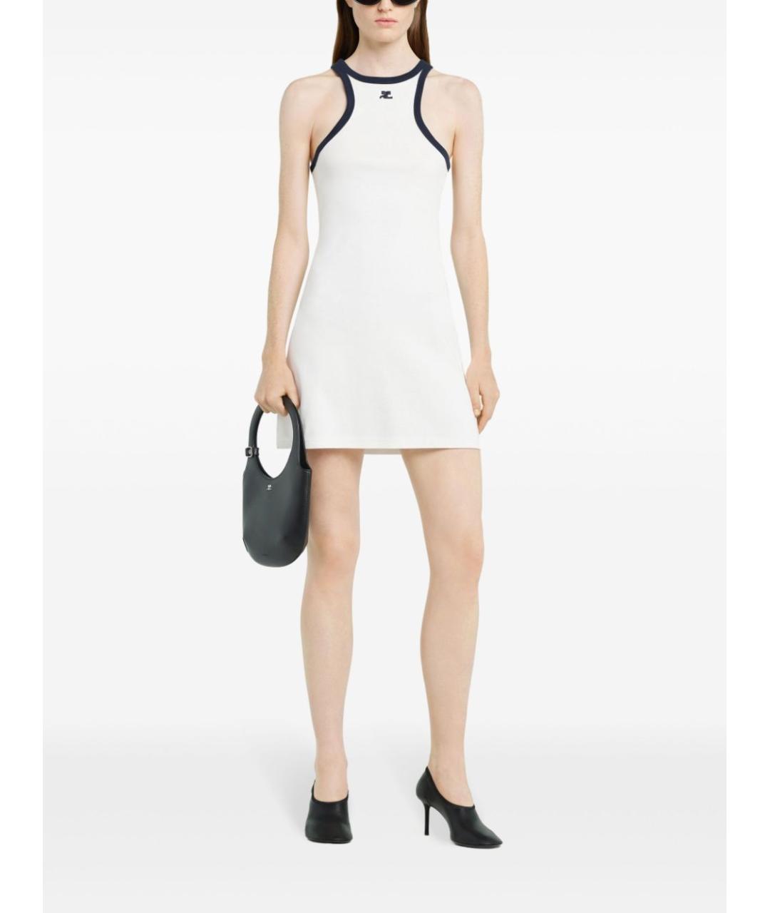COURREGES Белое платье, фото 4