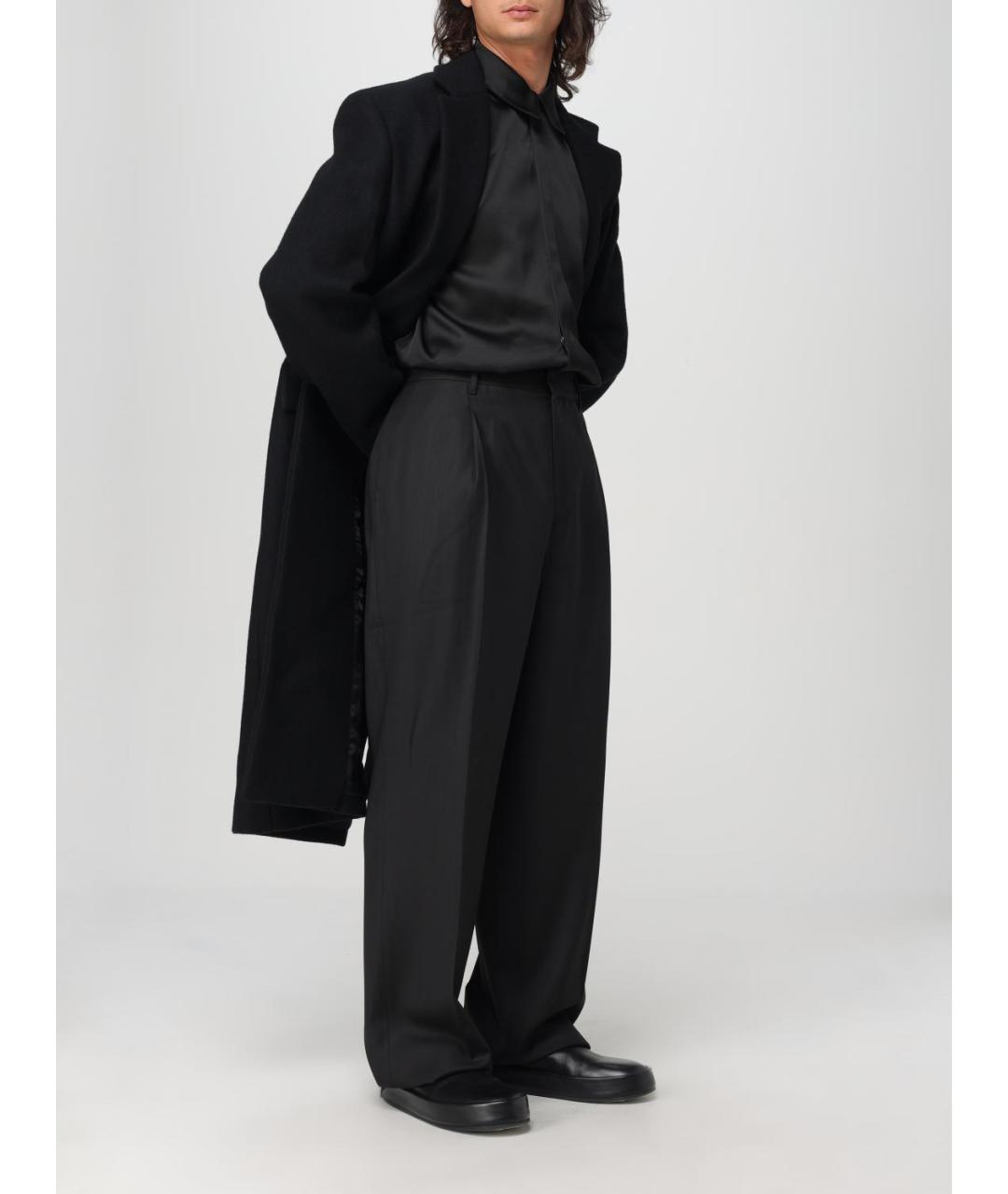 JIL SANDER Черная кэжуал рубашка, фото 3