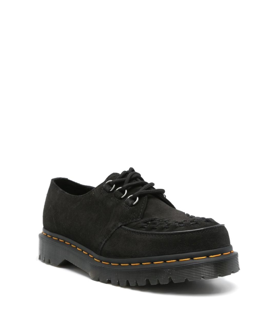 DR. MARTENS Черные низкие ботинки, фото 2