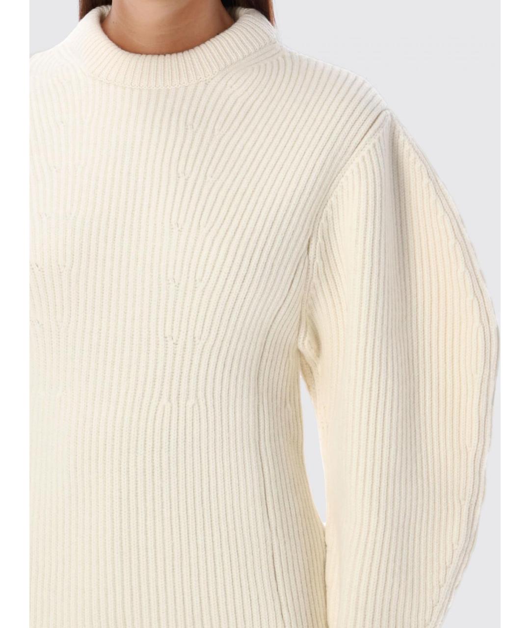 JIL SANDER Бежевый джемпер / свитер, фото 4