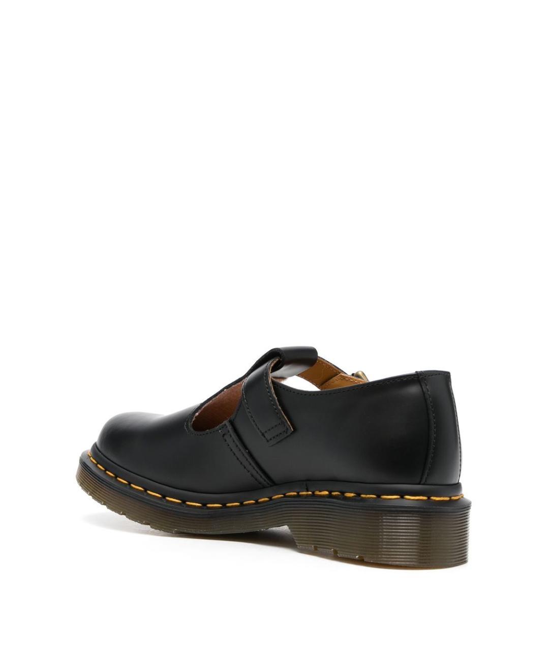 DR. MARTENS Черные кожаные ботинки, фото 3