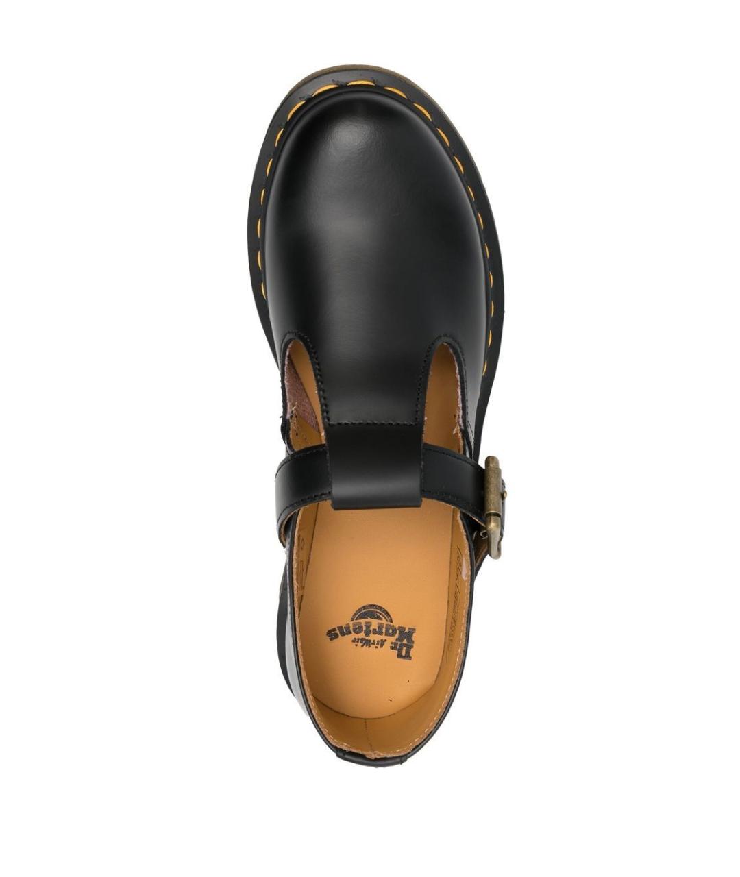 DR. MARTENS Черные кожаные ботинки, фото 2