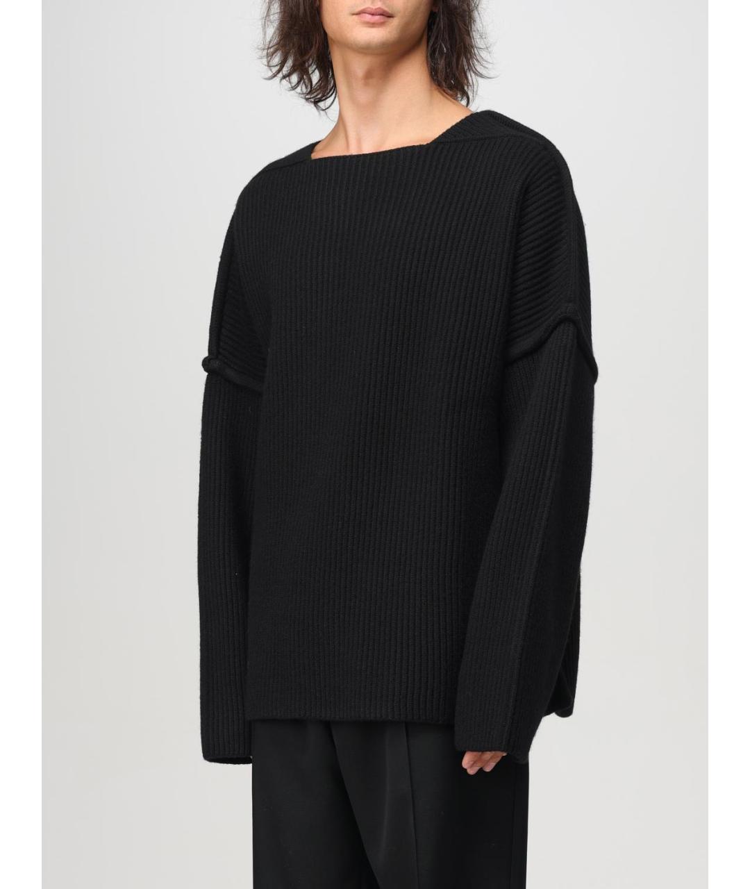 JIL SANDER Черный джемпер / свитер, фото 5