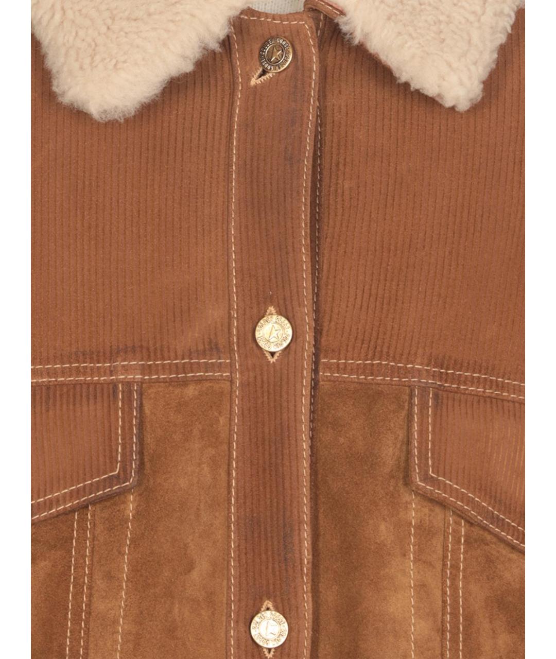 GOLDEN GOOSE DELUXE BRAND Коричневая куртка, фото 5