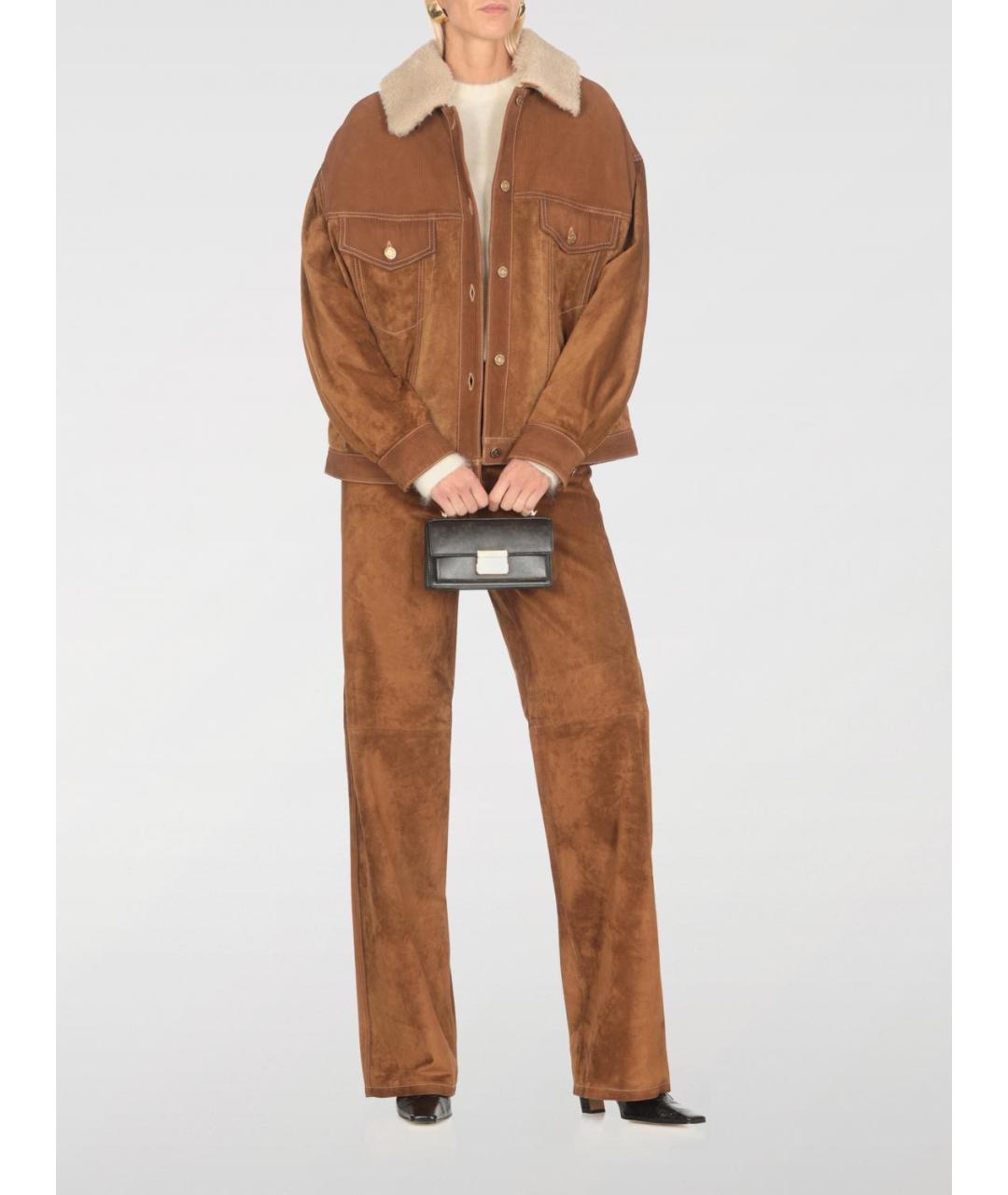 GOLDEN GOOSE DELUXE BRAND Коричневая куртка, фото 3