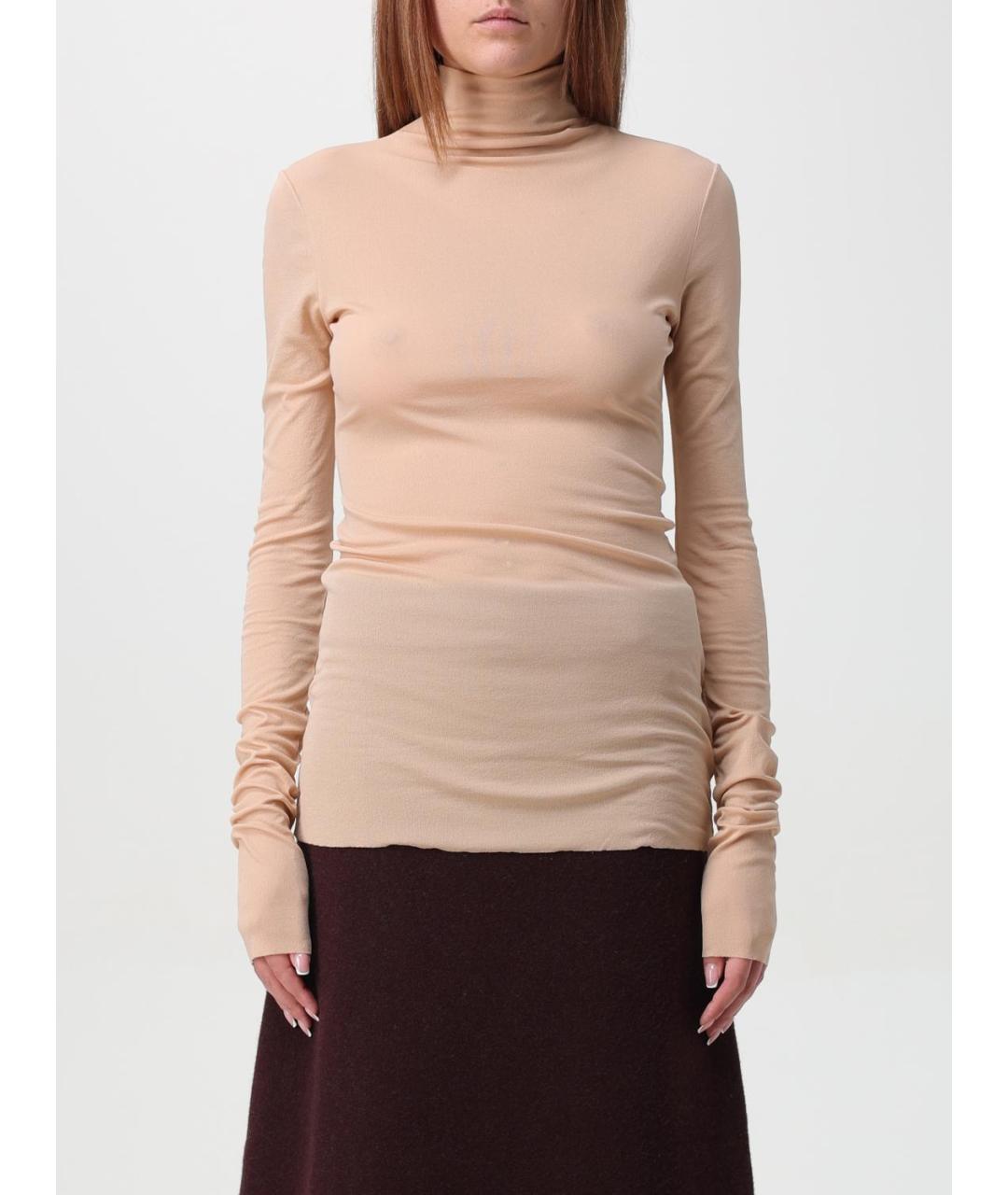 JIL SANDER Розовая водолазка, фото 2