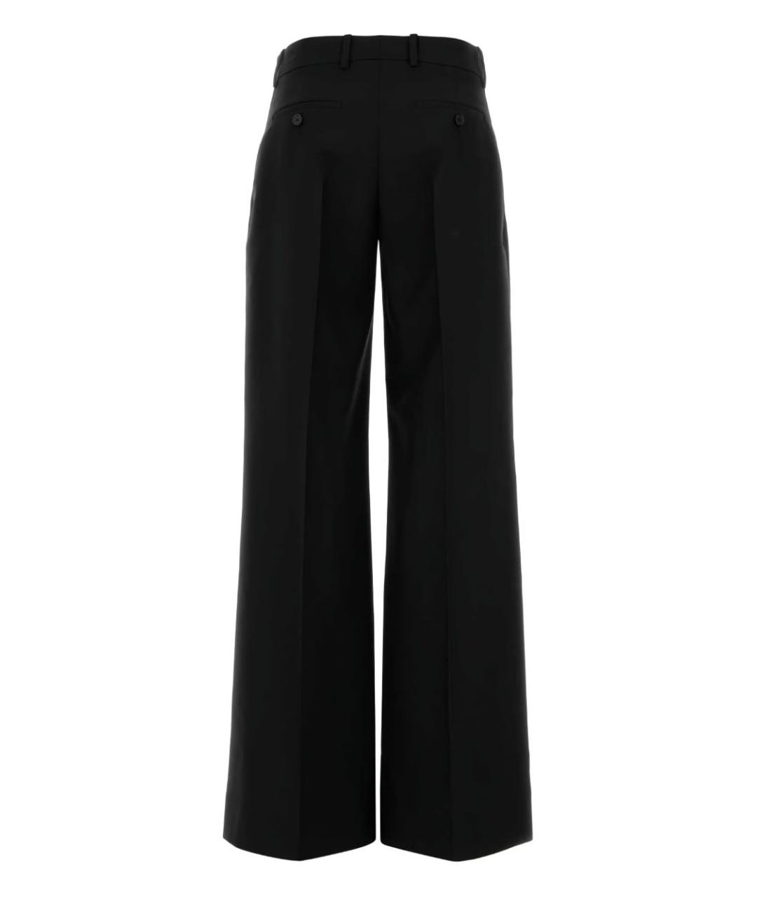 ALEXANDER MCQUEEN Черные прямые брюки, фото 2