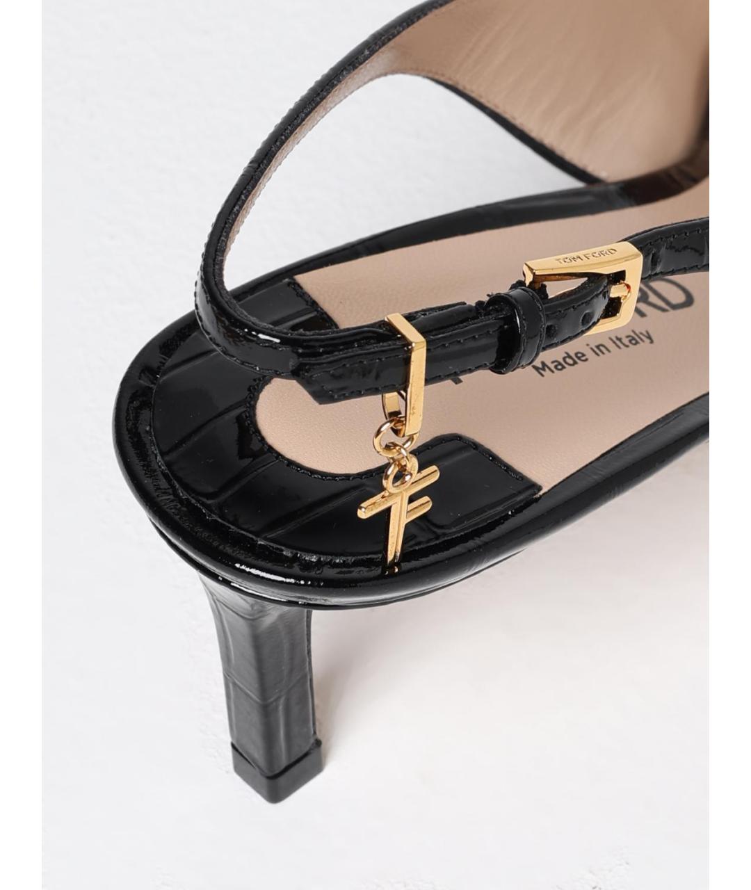 TOM FORD Черные туфли, фото 4