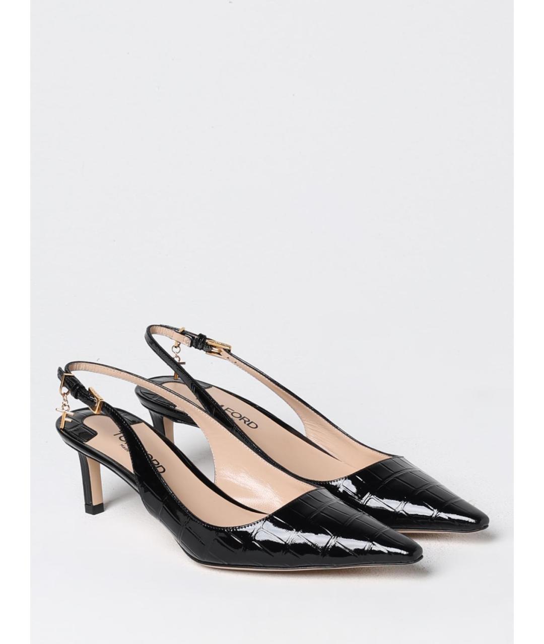 TOM FORD Черные туфли, фото 2