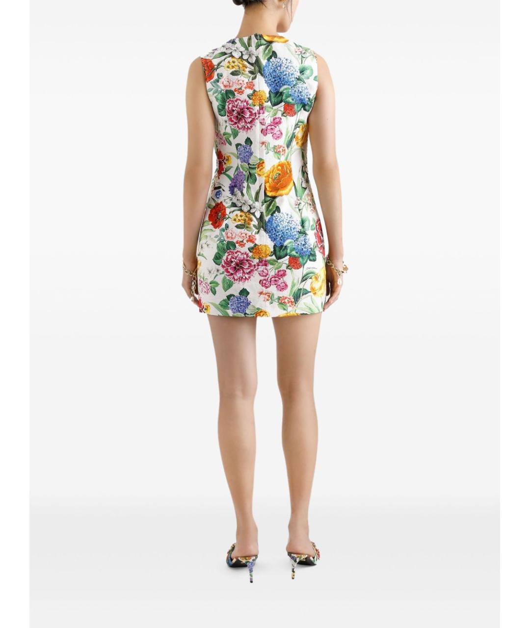 DOLCE&GABBANA Мульти платье, фото 3