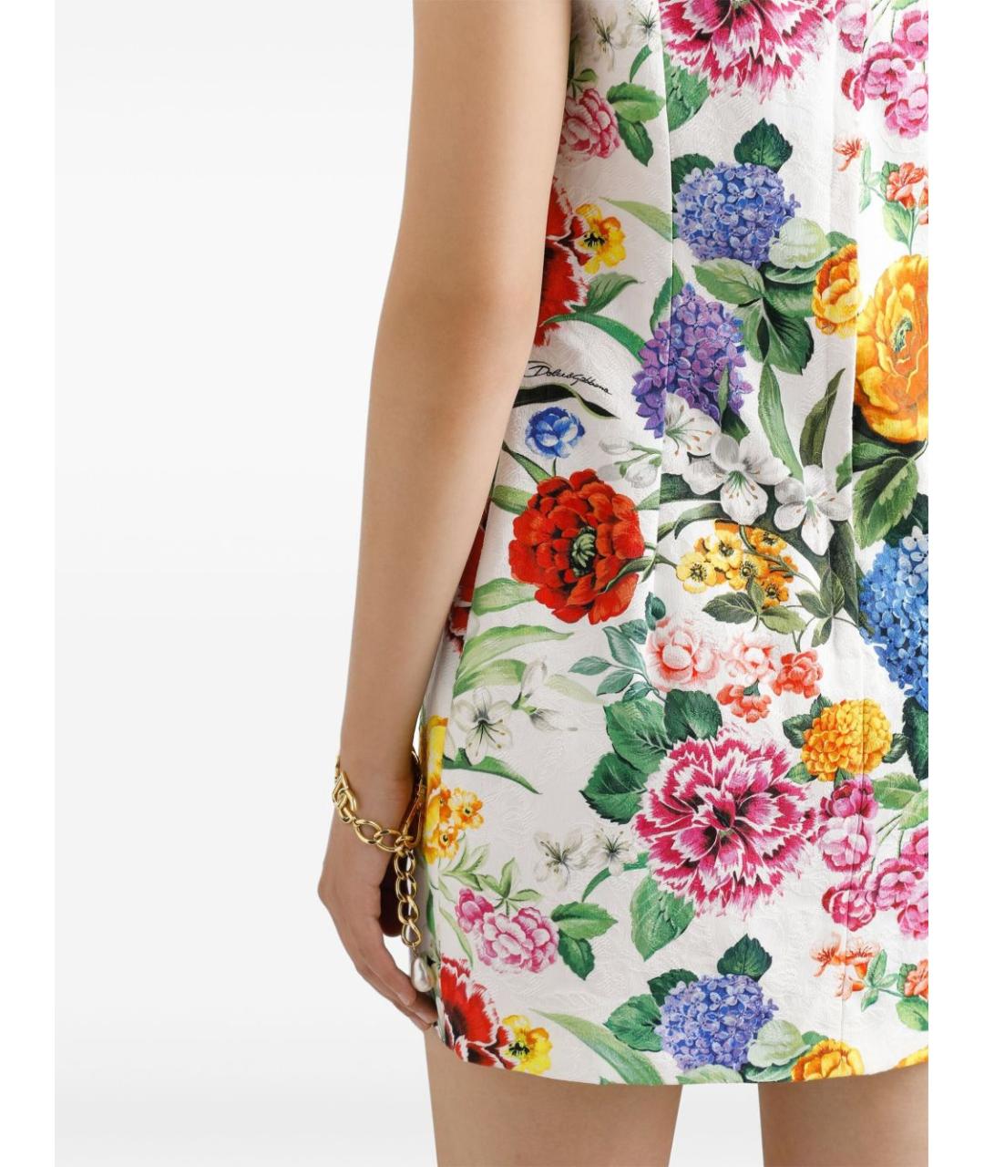DOLCE&GABBANA Мульти платье, фото 2