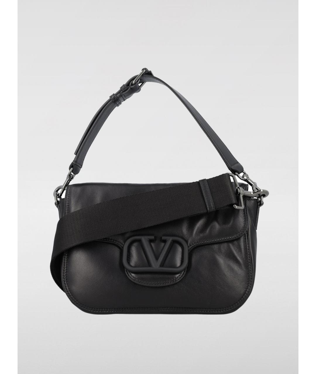 VALENTINO Черная сумка на плечо, фото 5