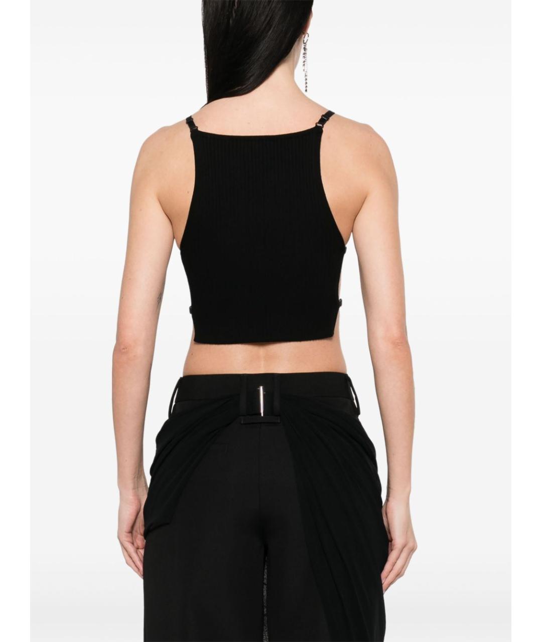 COURREGES Черная майка, фото 4