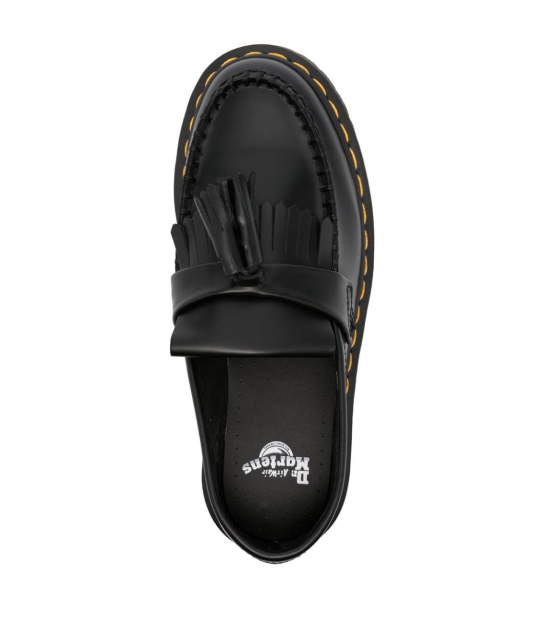 DR. MARTENS Черные кожаные лоферы, фото 3
