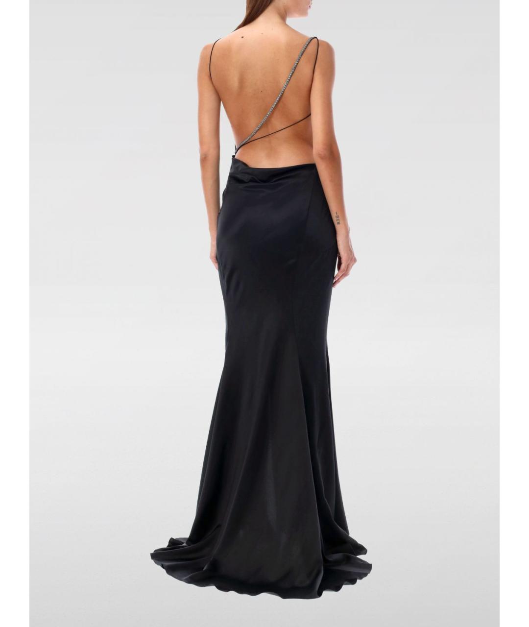 GIVENCHY Черное шелковое платье, фото 3