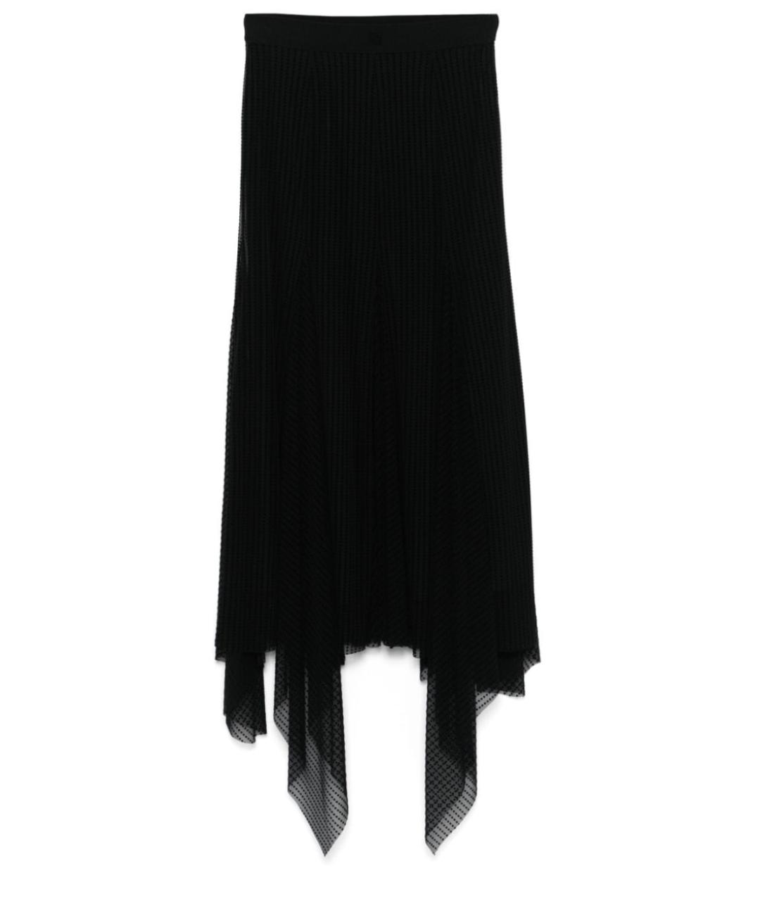 GIVENCHY Черная юбка миди, фото 1
