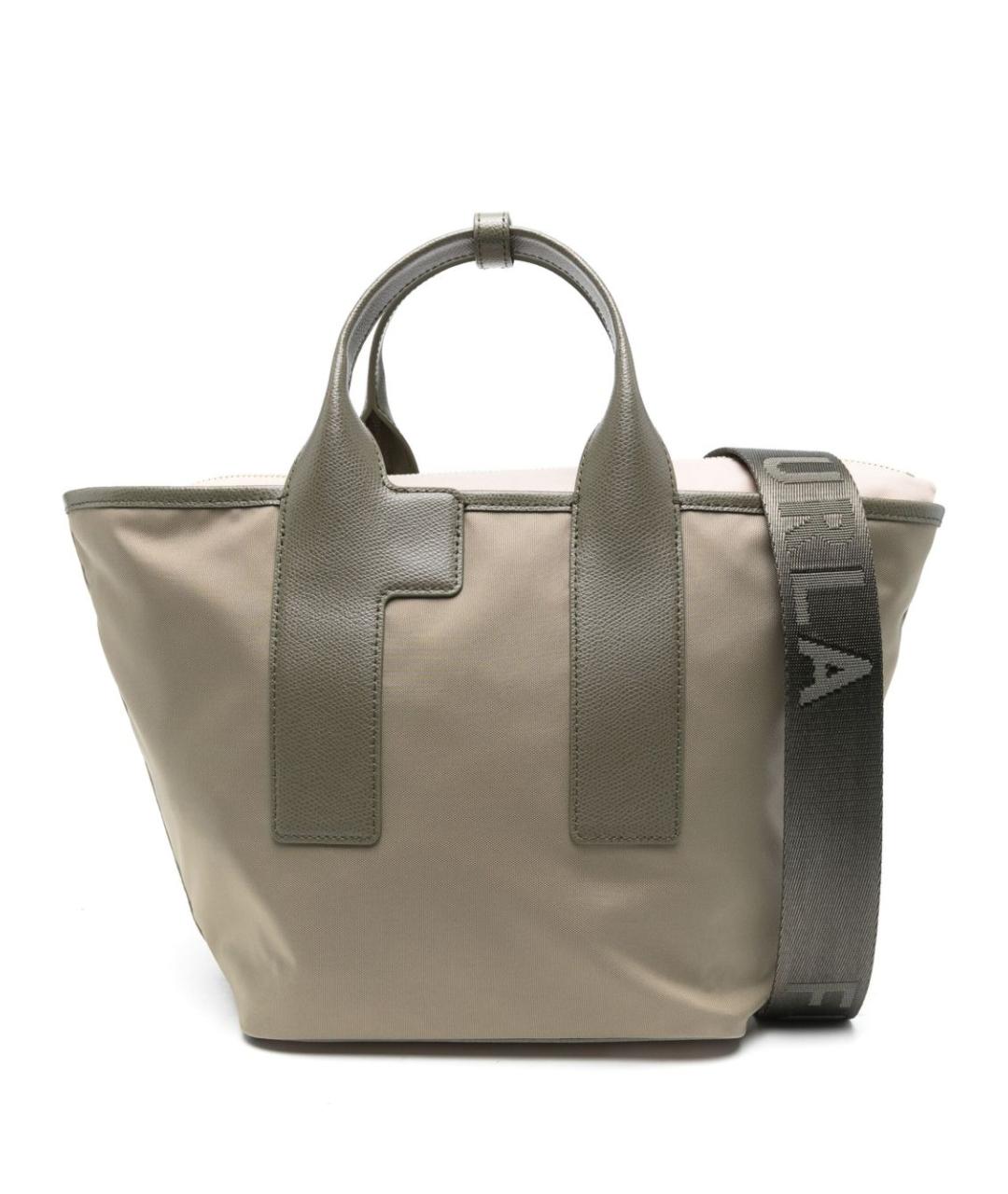 FURLA Зеленая сумка тоут, фото 1