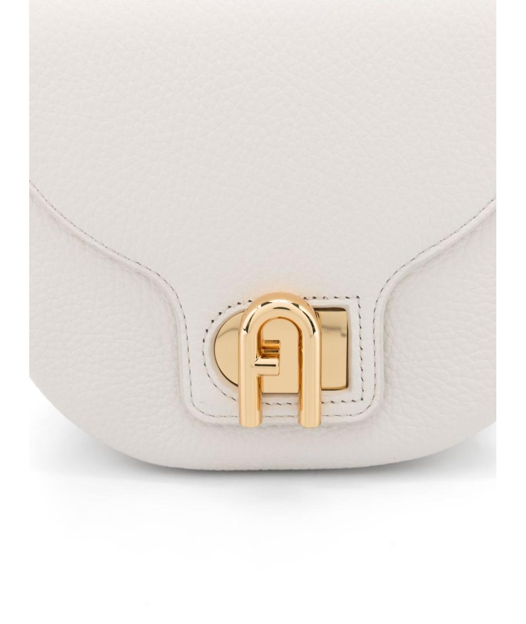 FURLA Белая сумка через плечо, фото 4