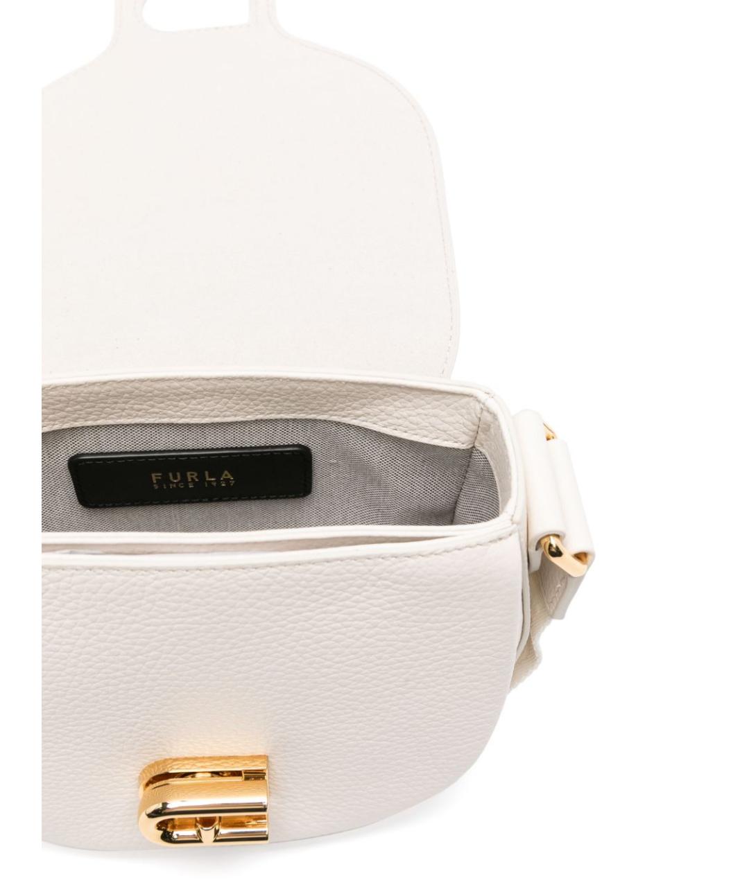 FURLA Белая сумка через плечо, фото 3
