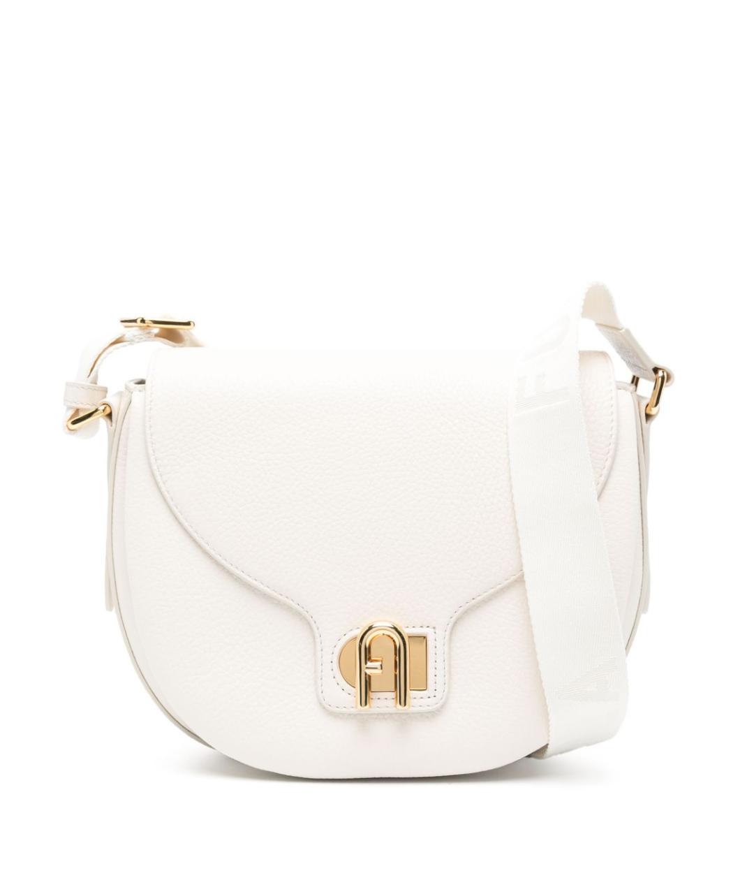 FURLA Белая сумка через плечо, фото 1