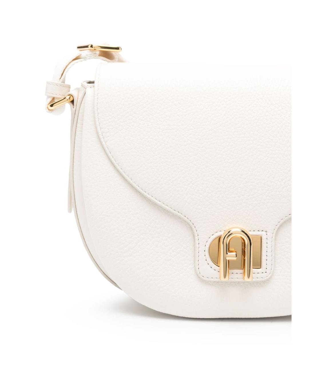 FURLA Белая сумка через плечо, фото 4