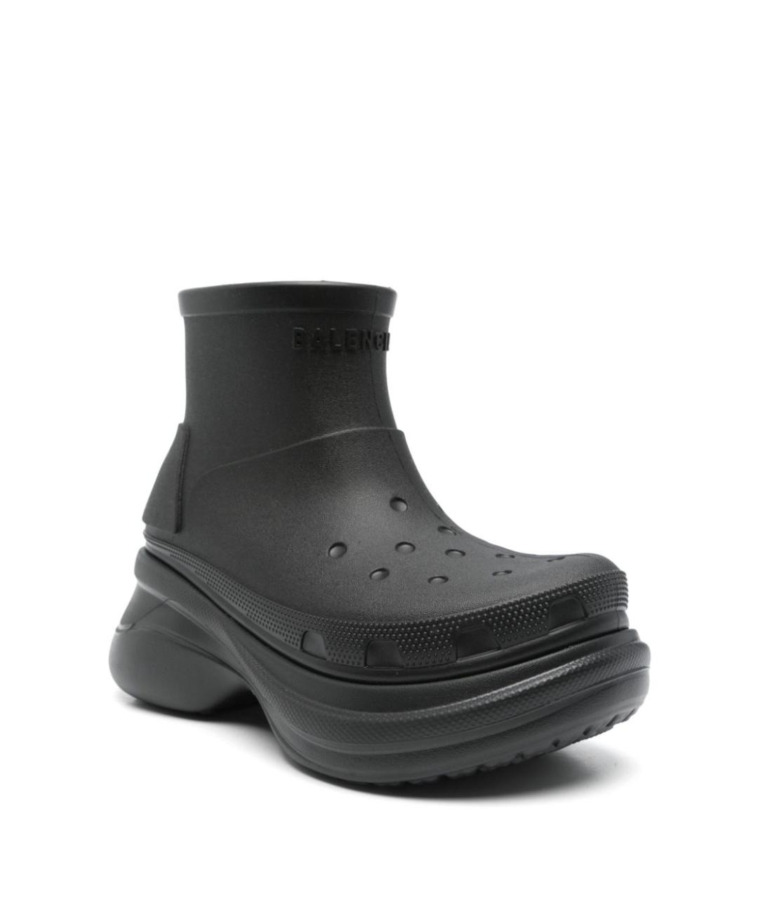 BALENCIAGA Черные ботинки, фото 5