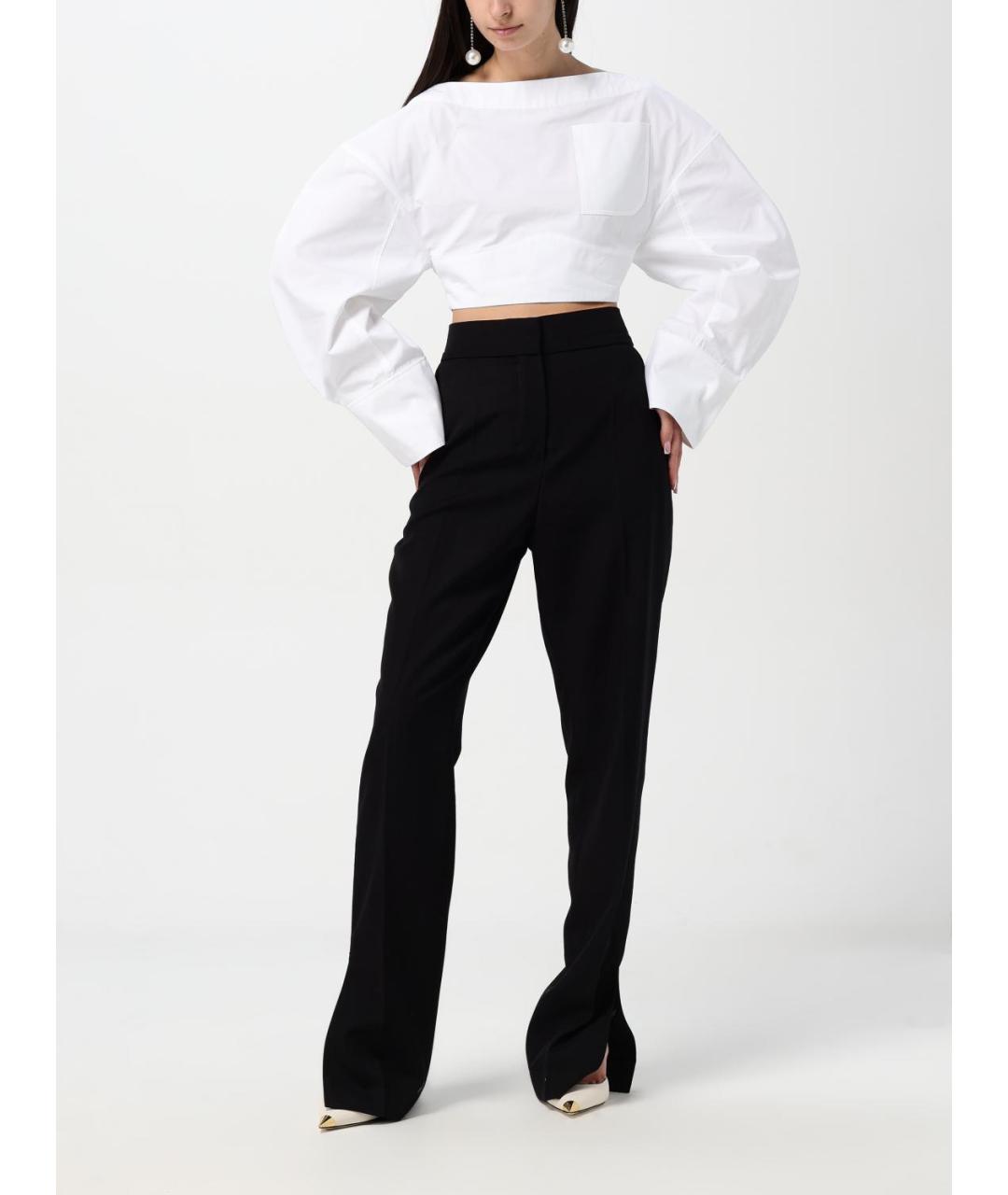 JACQUEMUS Белая хлопковая рубашка, фото 3