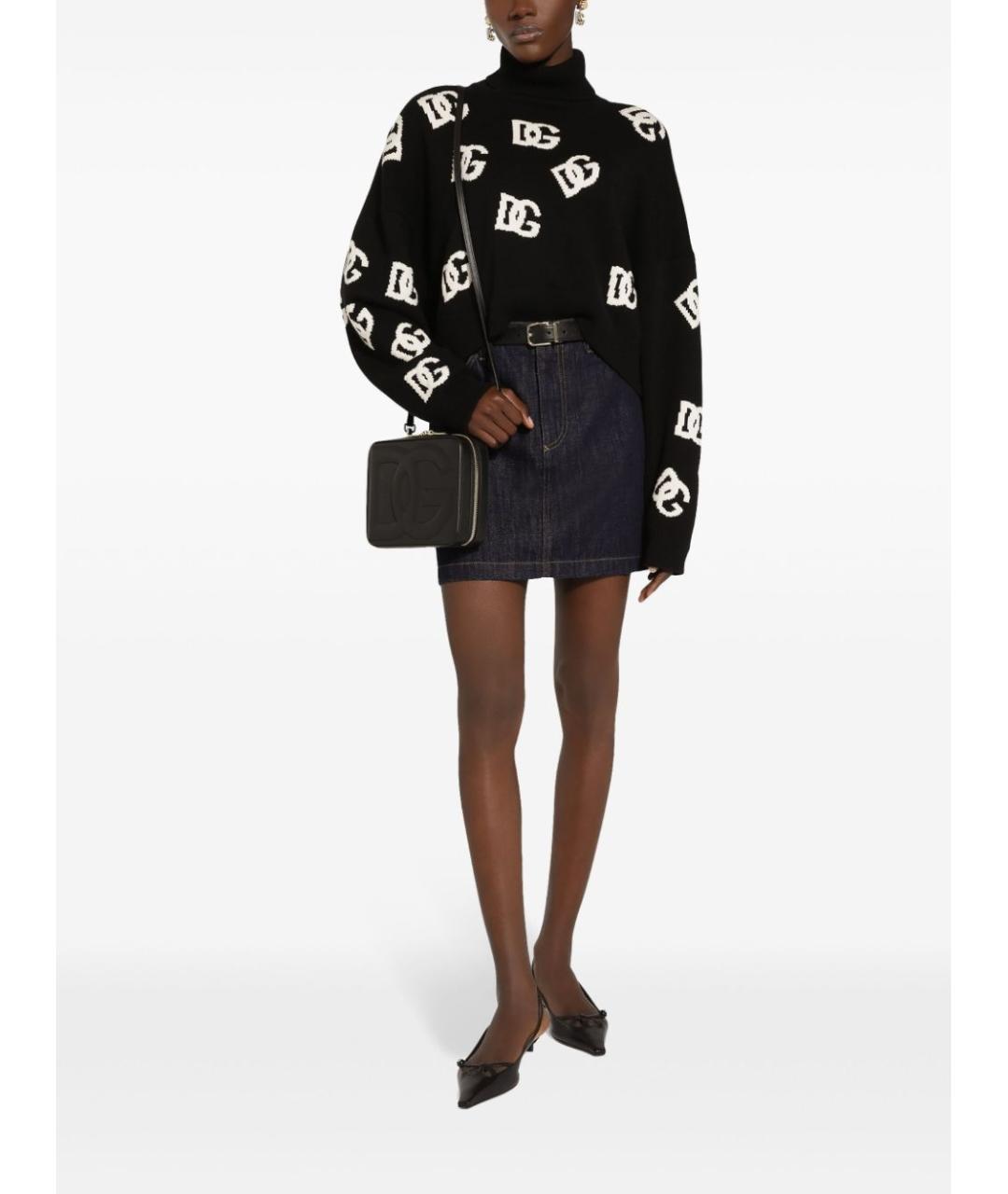 DOLCE&GABBANA Черный джемпер / свитер, фото 3