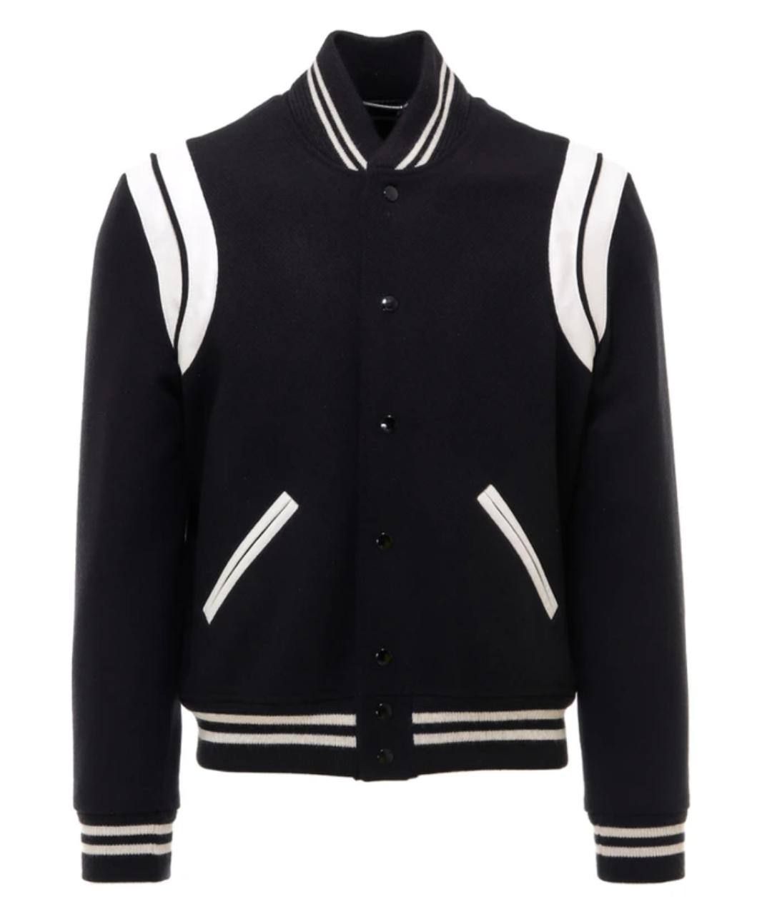 SAINT LAURENT Черная куртка, фото 1