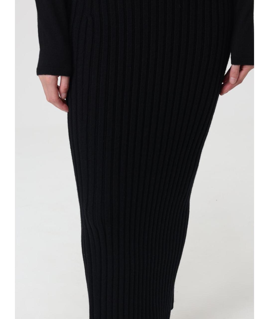 MAX MARA Черная юбка макси, фото 6