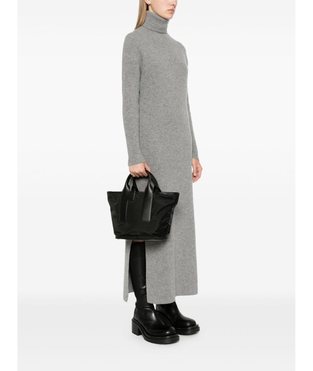 FURLA Черная сумка тоут, фото 2