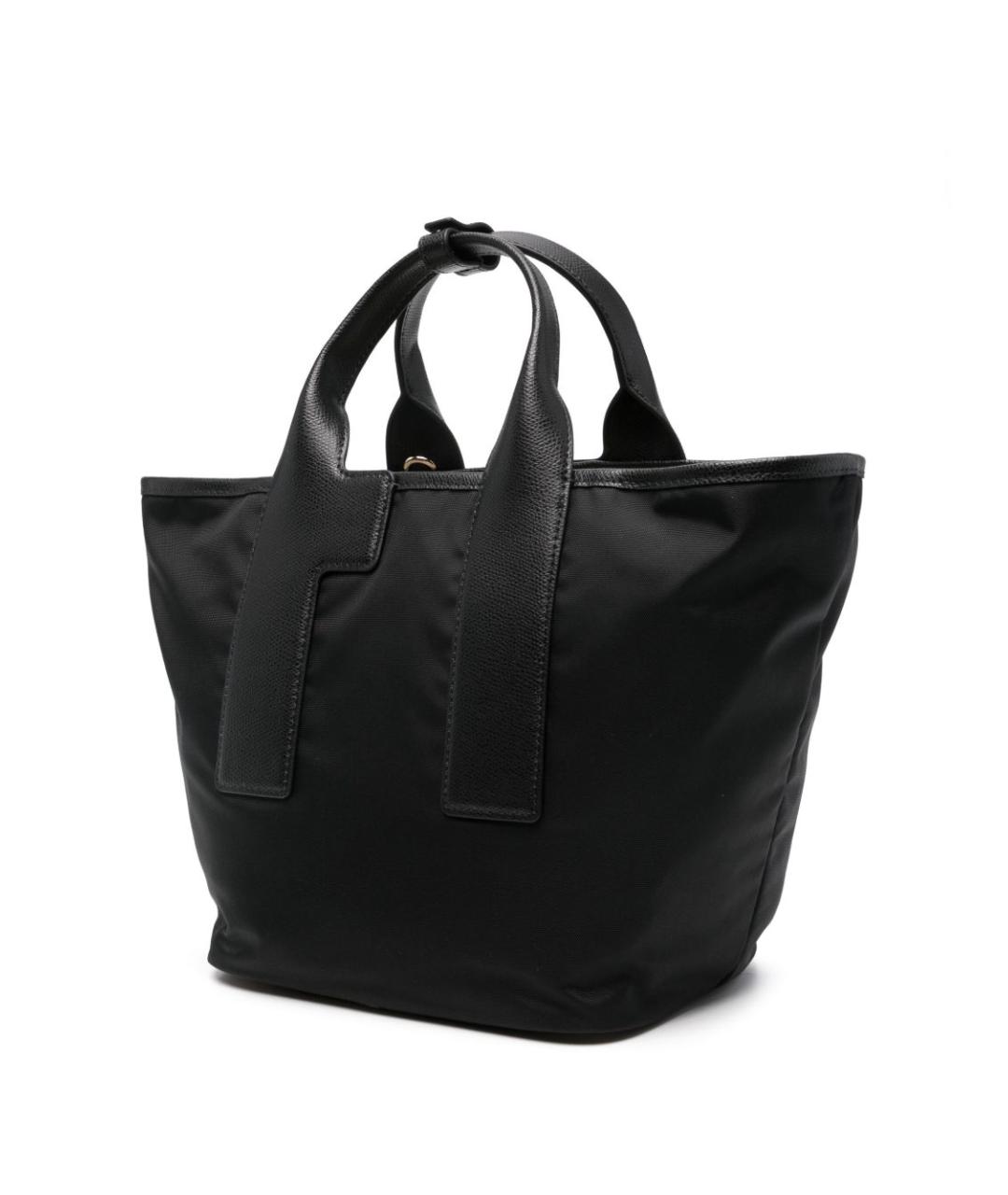 FURLA Черная сумка тоут, фото 3