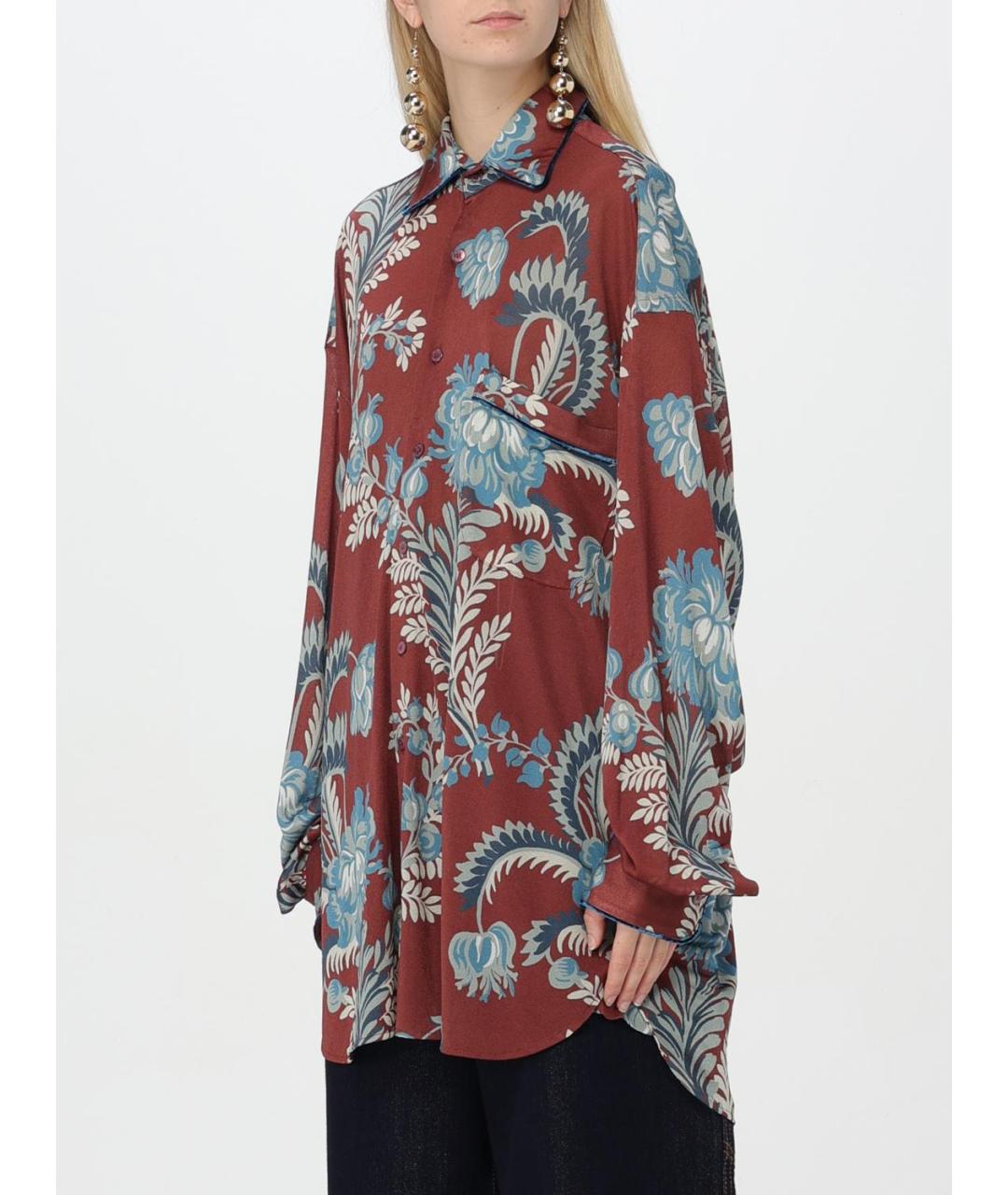 ETRO Мульти рубашка, фото 5