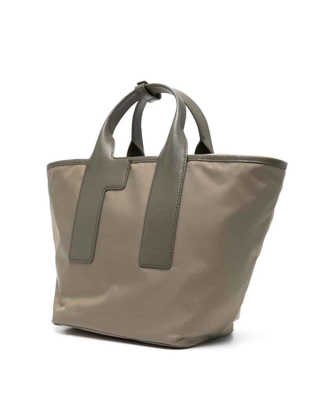 FURLA Зеленая сумка тоут, фото 4