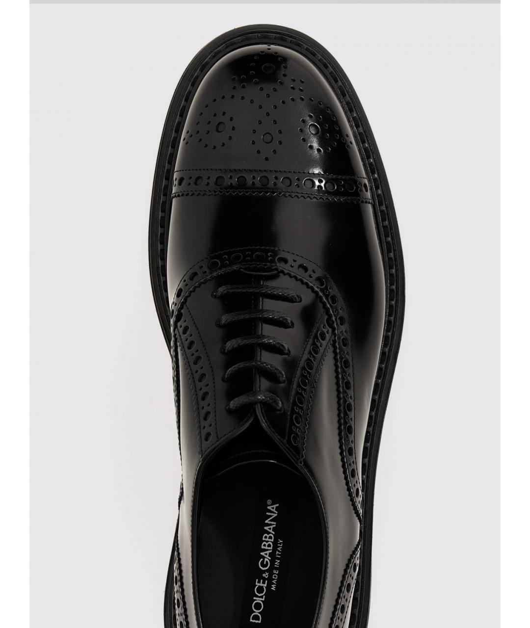 DOLCE&GABBANA Черные туфли, фото 3