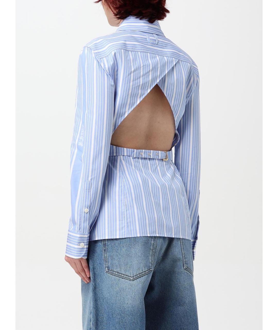JACQUEMUS Синяя рубашка, фото 4