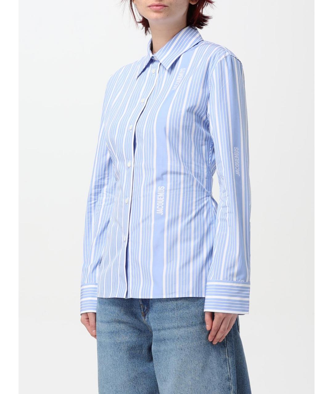 JACQUEMUS Синяя рубашка, фото 5