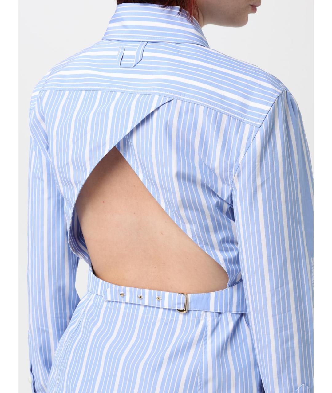 JACQUEMUS Синяя рубашка, фото 6