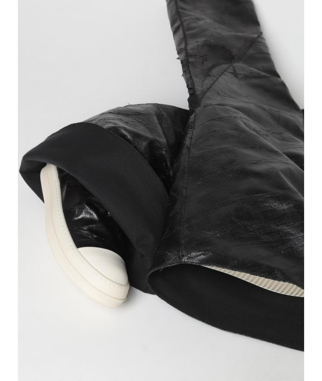 RICK OWENS DRKSHDW Черные кожаные сапоги, фото 4