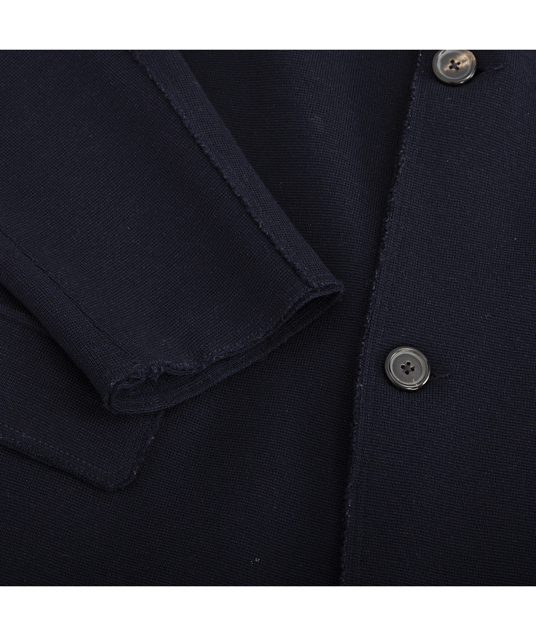 JIL SANDER Темно-синий шерстяной пиджак, фото 4