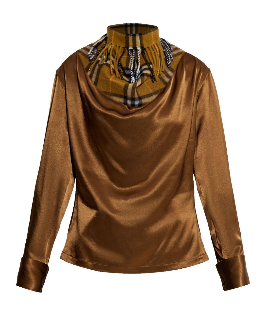 BURBERRY Коричневая блузы, фото 1