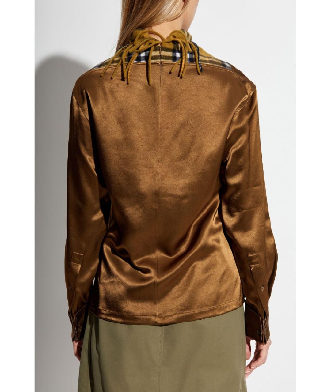 BURBERRY Коричневая блузы, фото 2