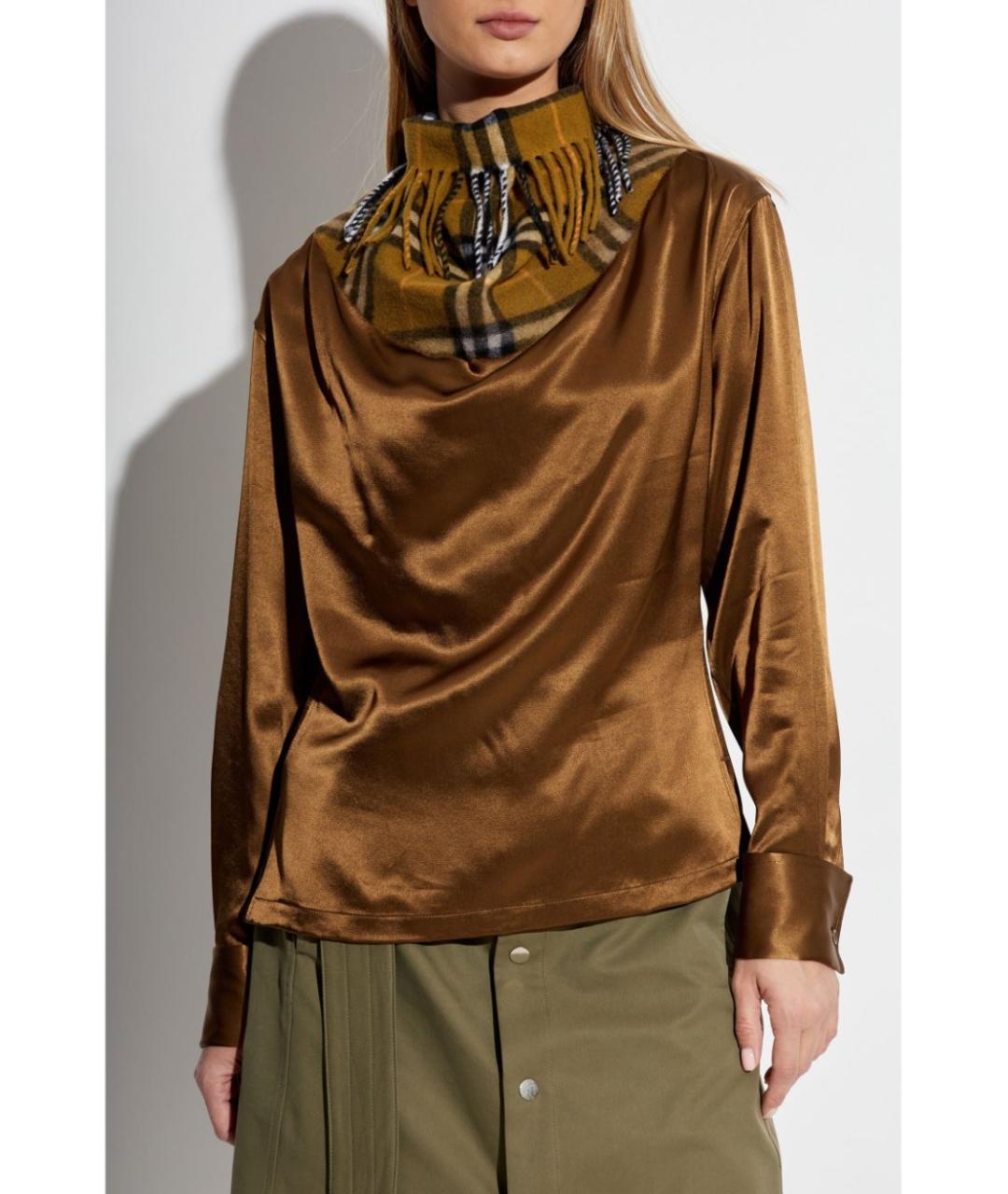BURBERRY Коричневая блузы, фото 5