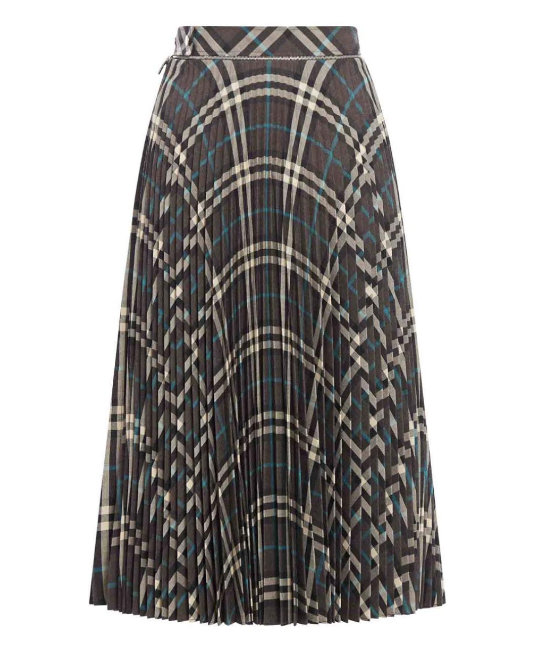 BURBERRY Мульти юбка миди, фото 1