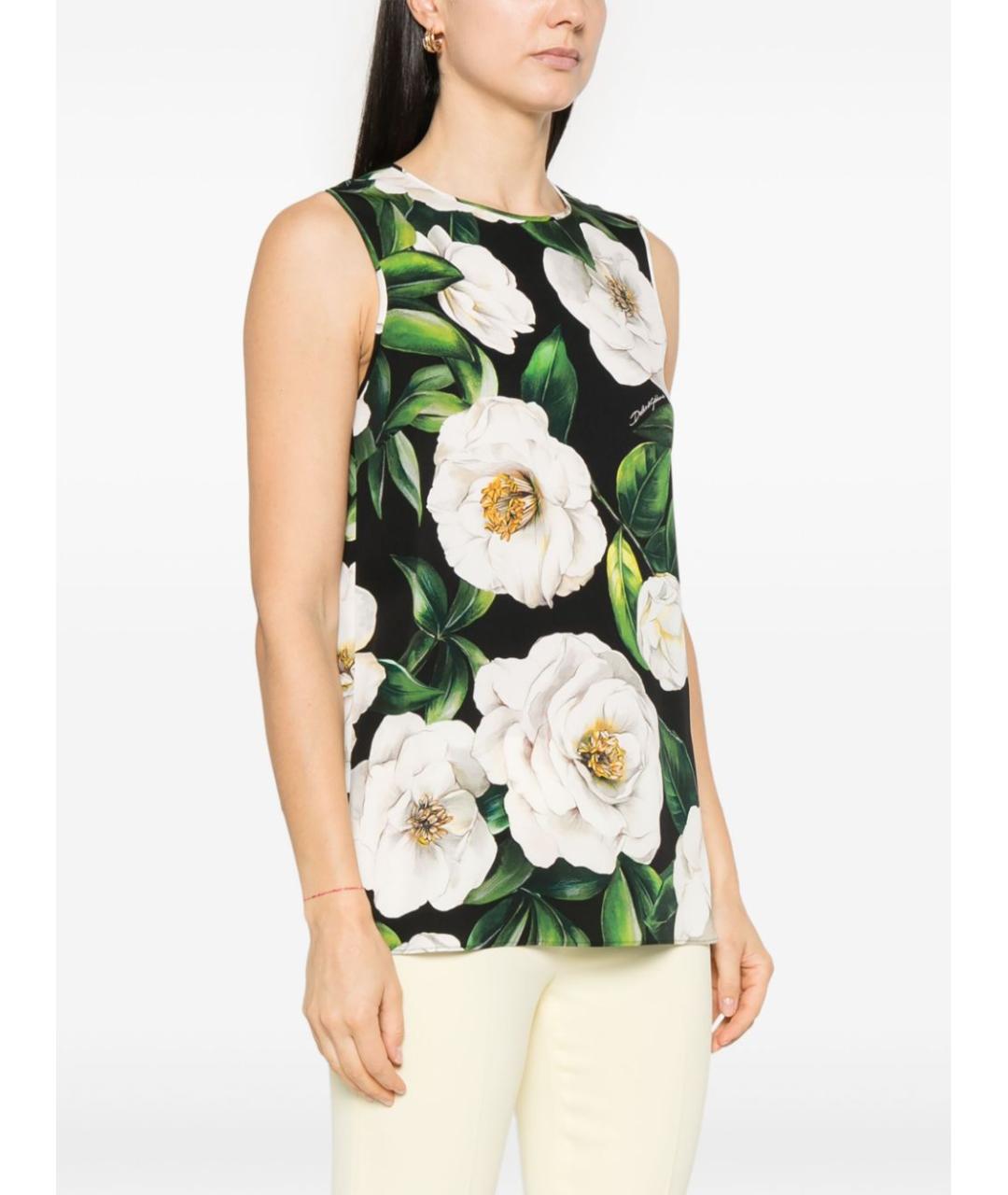 DOLCE&GABBANA Мульти майка, фото 2