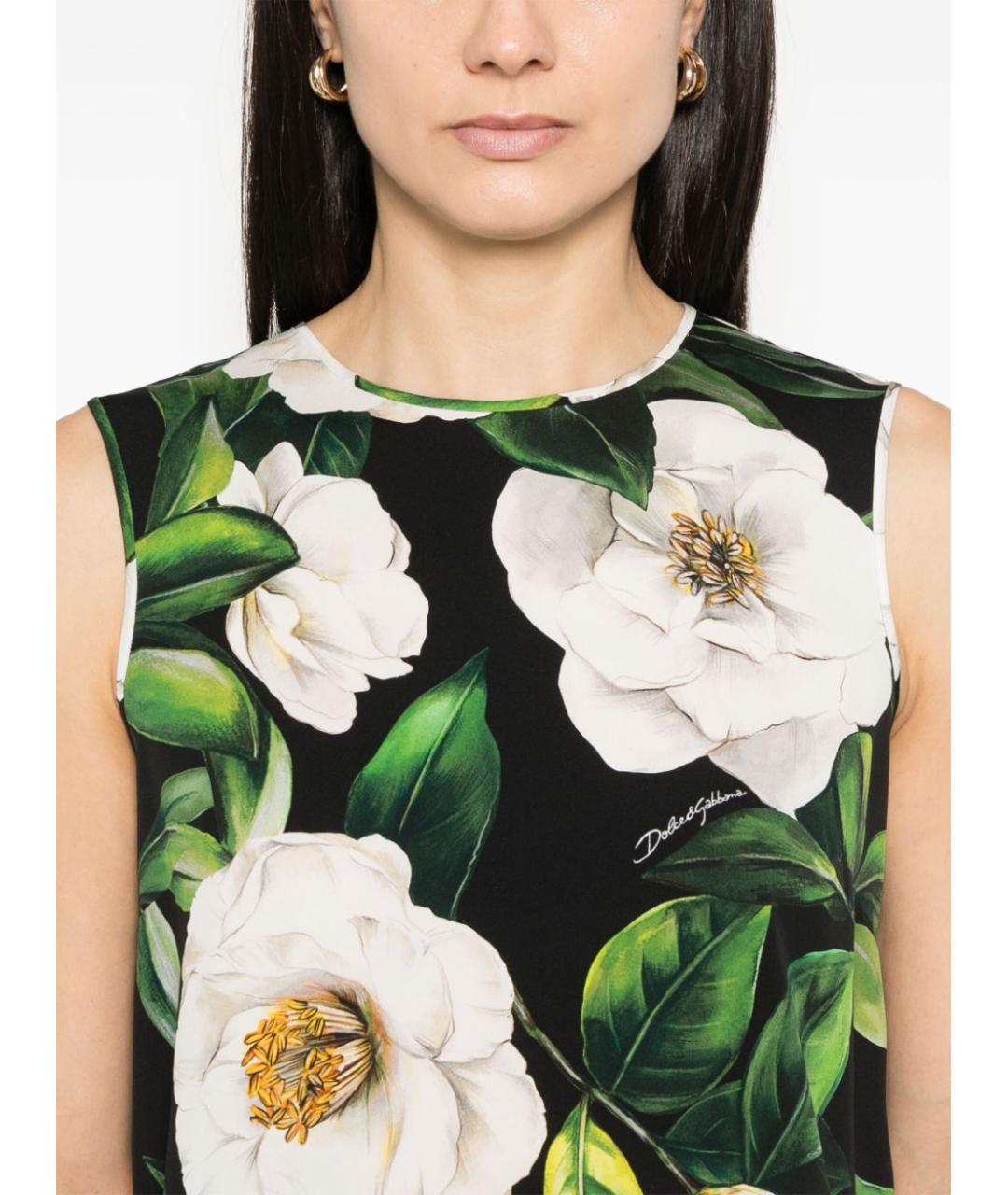 DOLCE&GABBANA Мульти майка, фото 5