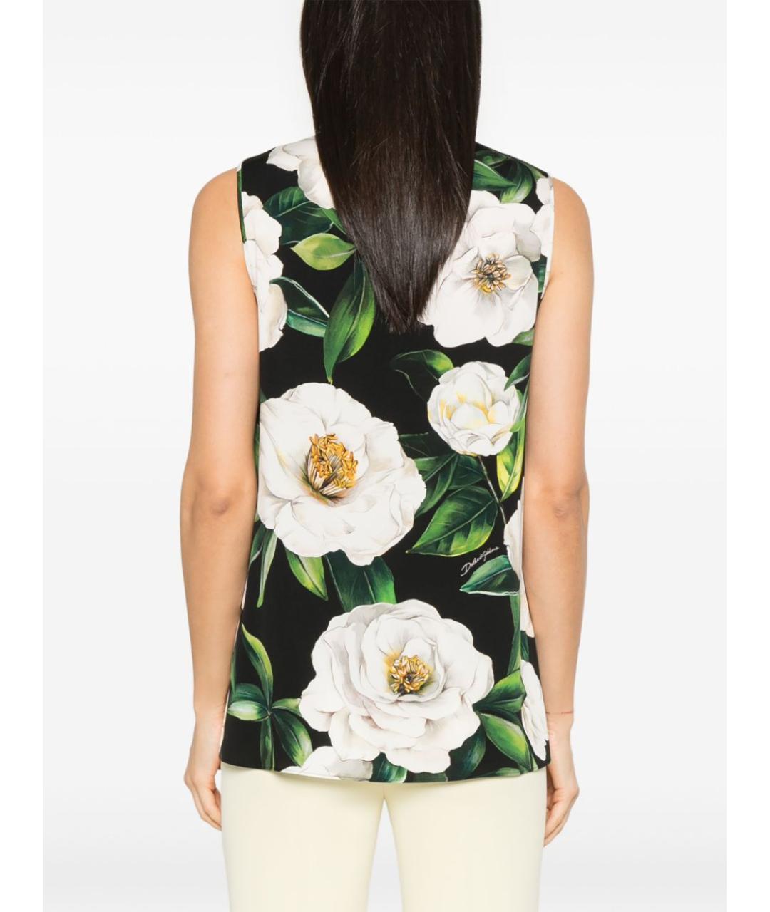 DOLCE&GABBANA Мульти майка, фото 3